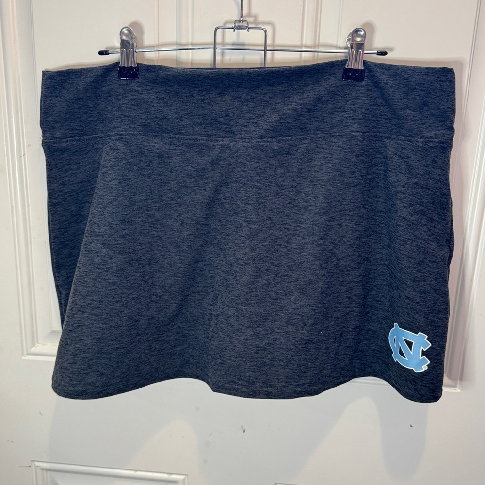 Concepts Sport Charcoal North Carolina Tar Heels Centerline Knit Skort XL $34.99 - Picture 3 of 7